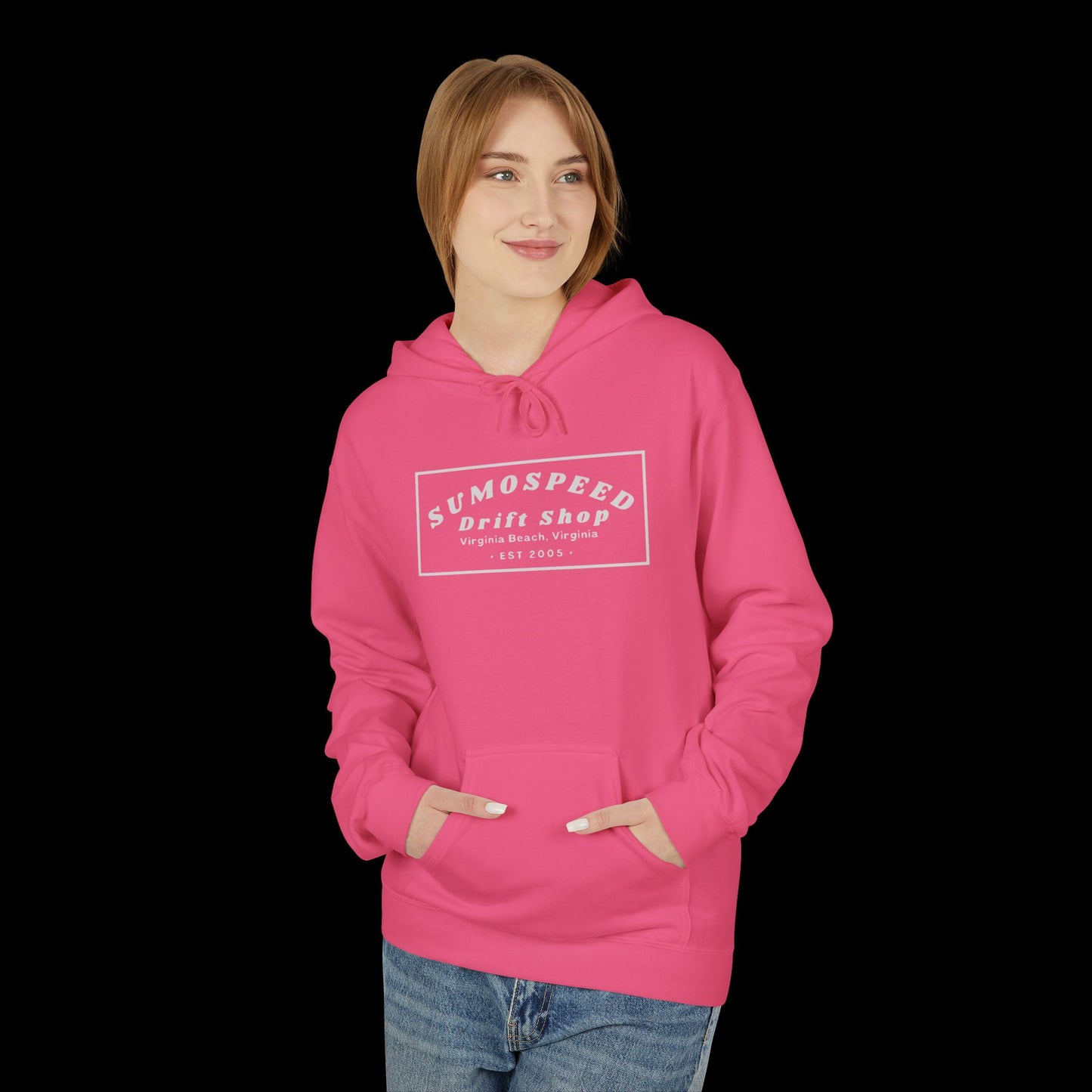 Hoodie - WOMENS DRIFT SHOP (Choose Color)