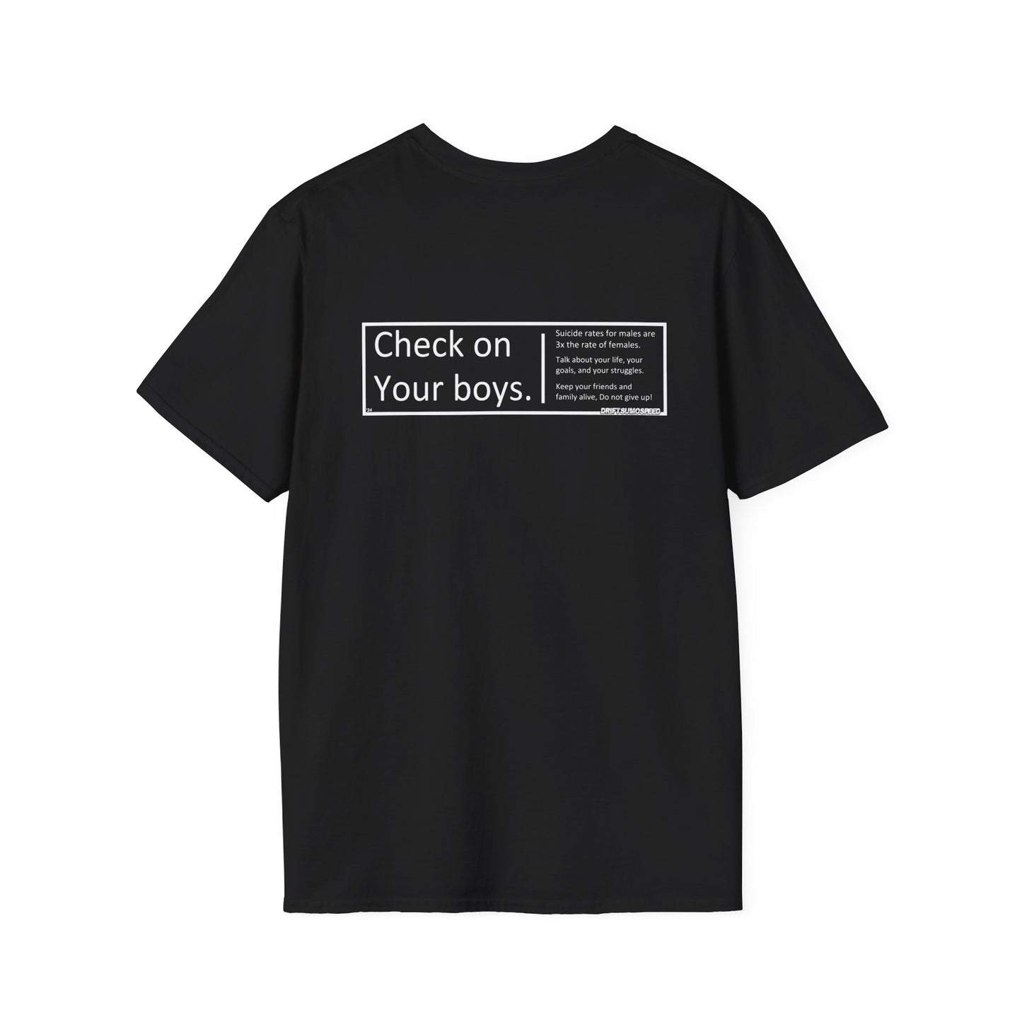 T-Shirt: CHECK ON YOUR BOYS