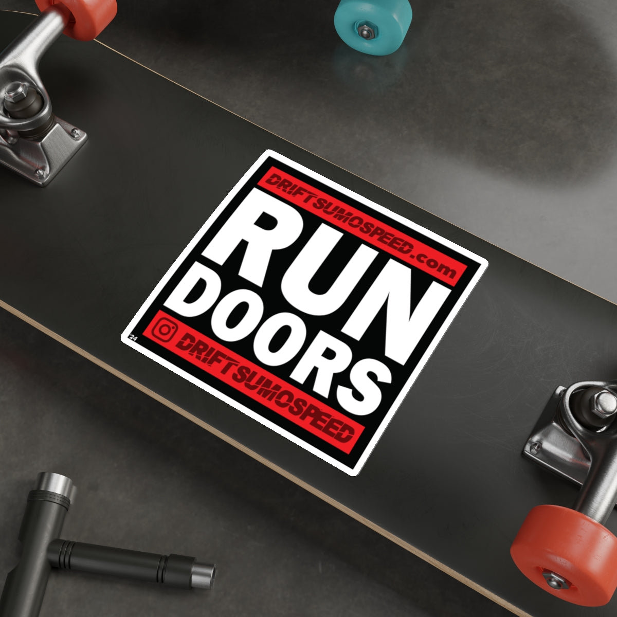 Decal: RUN DOORS '24