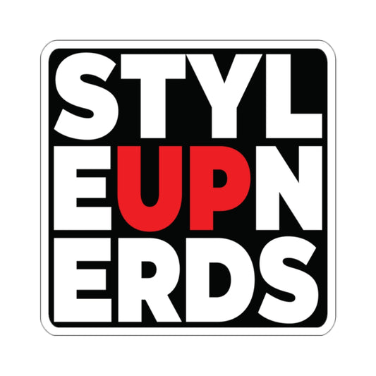 Decal: STYLE UP NERDS RED