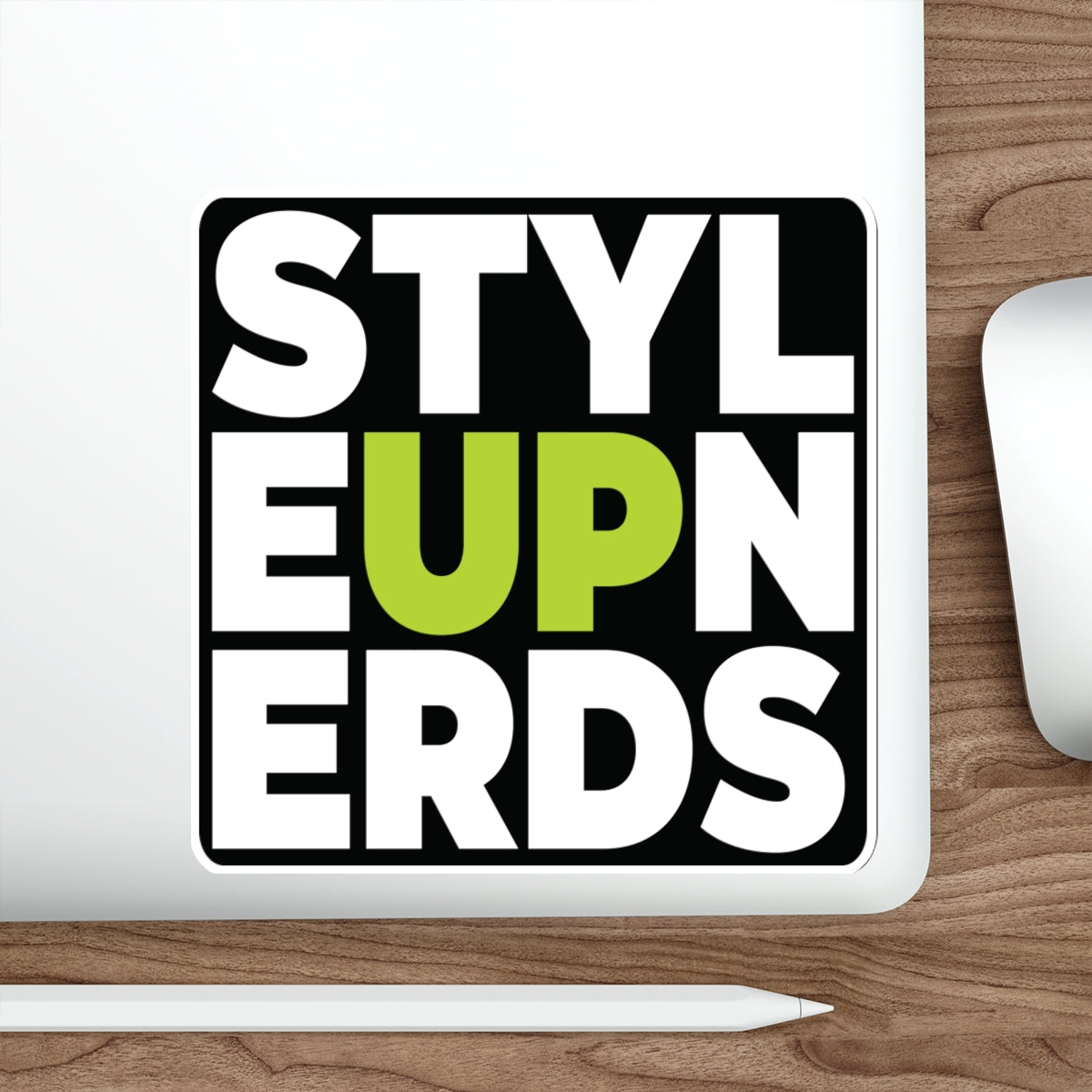 Decal: STYLE UP NERDS LEMON