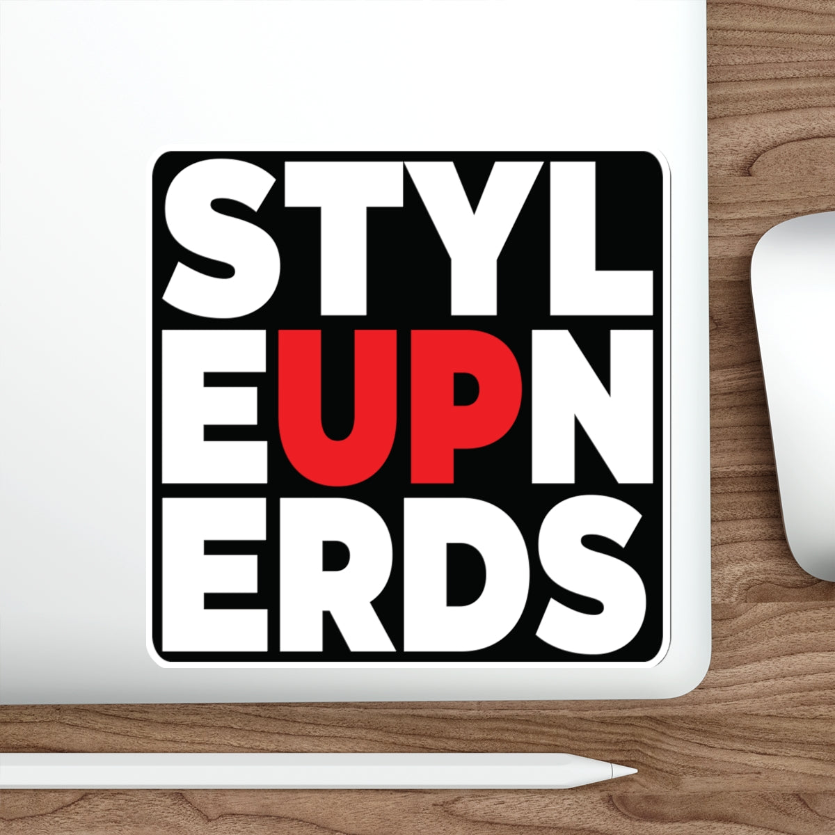 Decal: STYLE UP NERDS RED