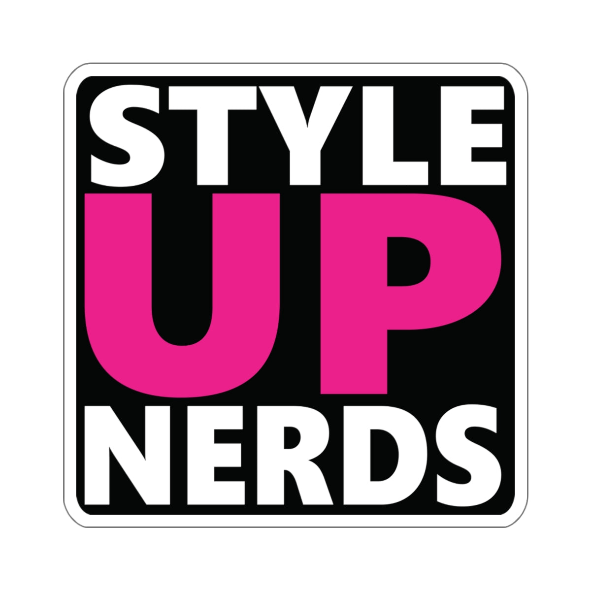 Decal: STYLE UP V2 PINK