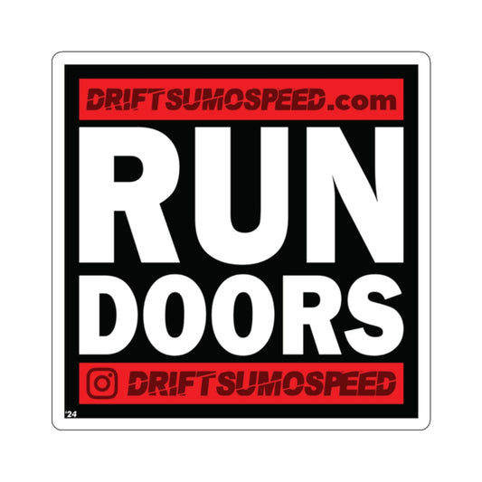 Decal: RUN DOORS '24