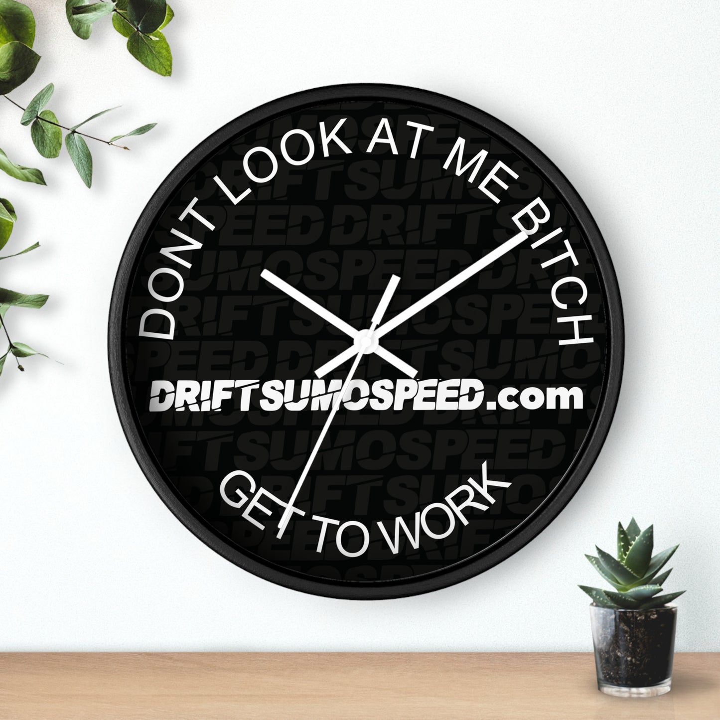 Shop Clock: GET TO WORK