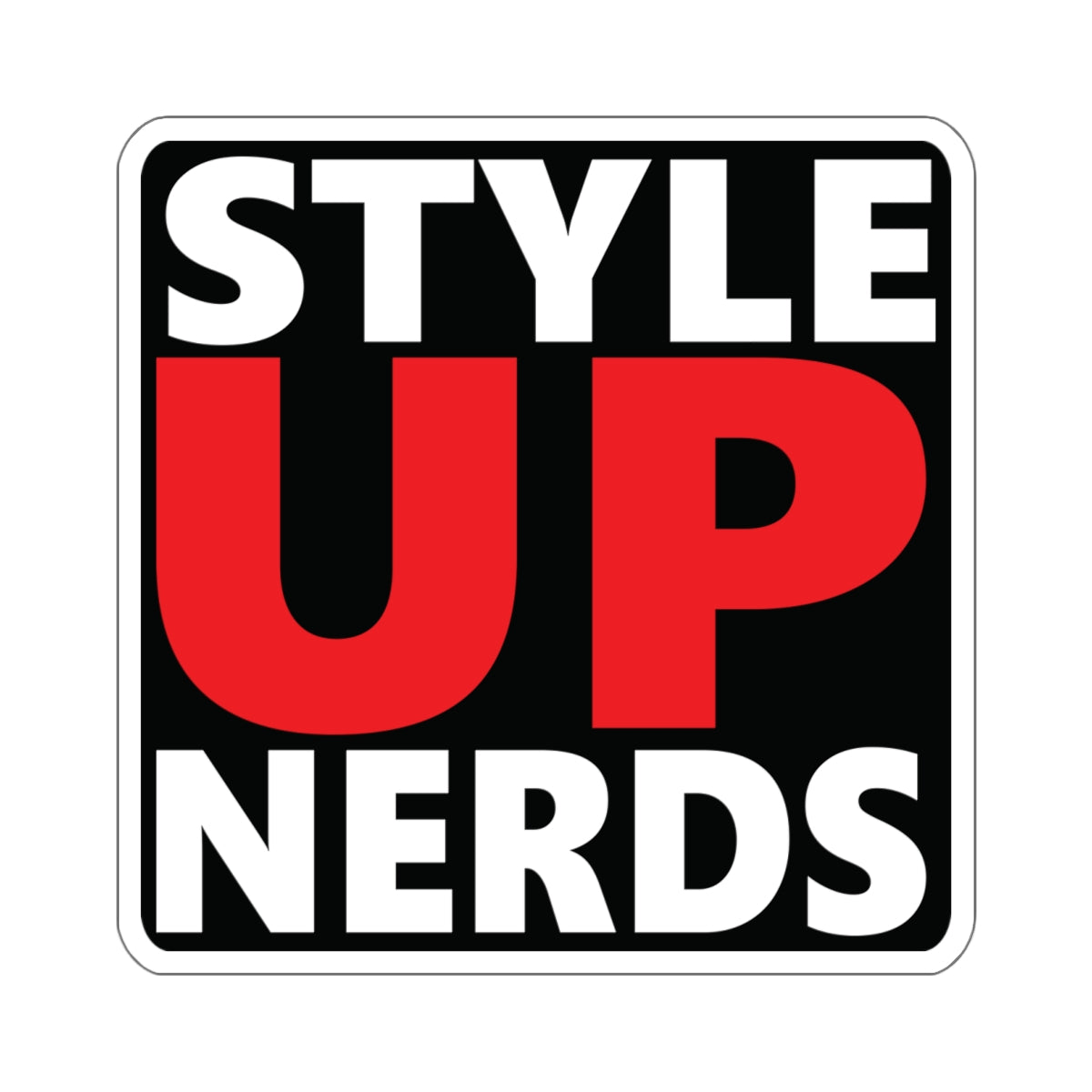 Decal: STYLE UP V2 RED