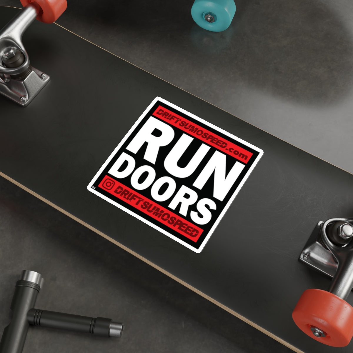 Decal: RUN DOORS '24