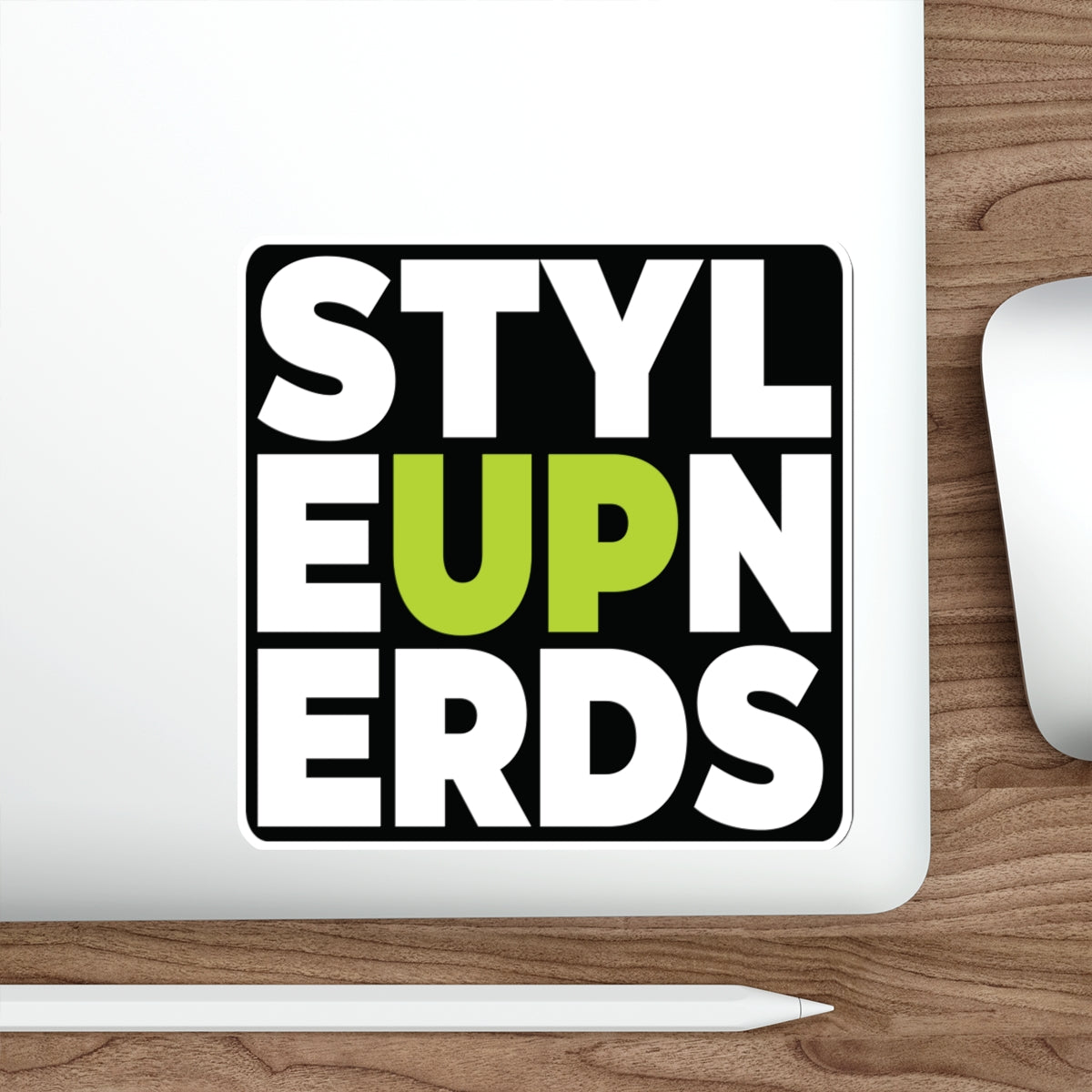 Decal: STYLE UP NERDS LEMON